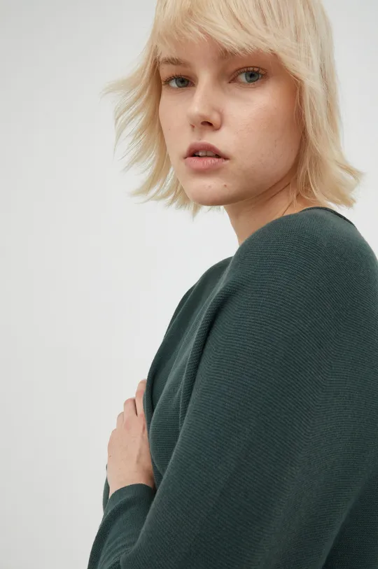zielony Drykorn sweter z domieszką kaszmiru