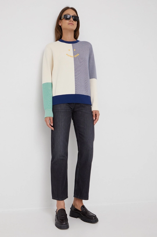 PS Paul Smith sweter bawełniany multicolor