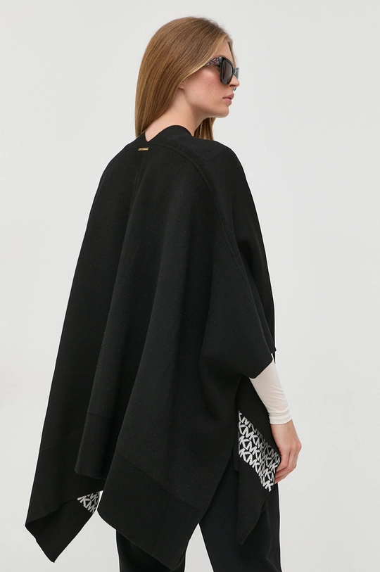 MICHAEL Michael Kors poncho z domieszką wełny 45 % Wełna merynosów, 36 % Wiskoza, 14 % Nylon, 4 % Kaszmir, 1 % Elastan