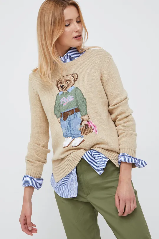 multicolor Polo Ralph Lauren sweter bawełniany 211872738001