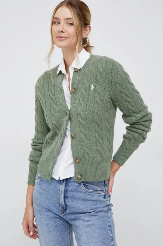 πράσινο Μάλλινο πουλόβερ Polo Ralph Lauren Γυναικεία