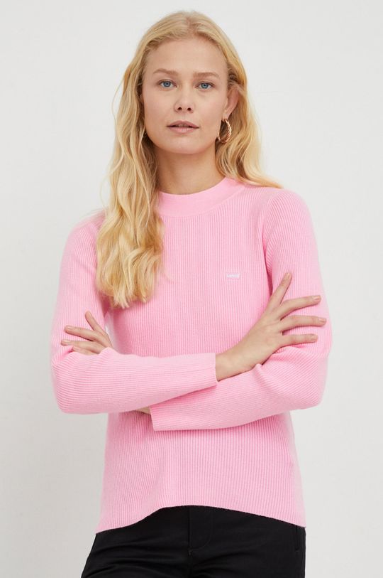ostry różowy Levi's sweter Damski
