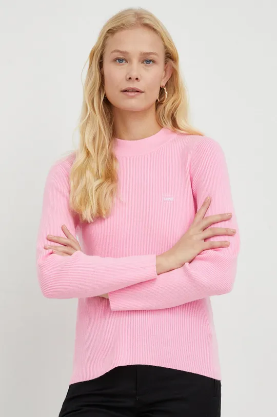 różowy Levi's sweter Damski