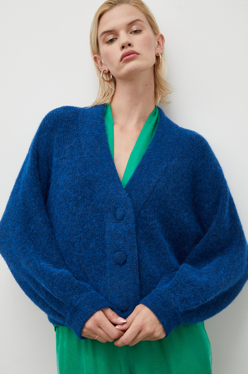 Vlněný svetr Gestuz  32% Vlna, 32% Alpaka, 30% Recyklovaný polyester, 6% Elastan