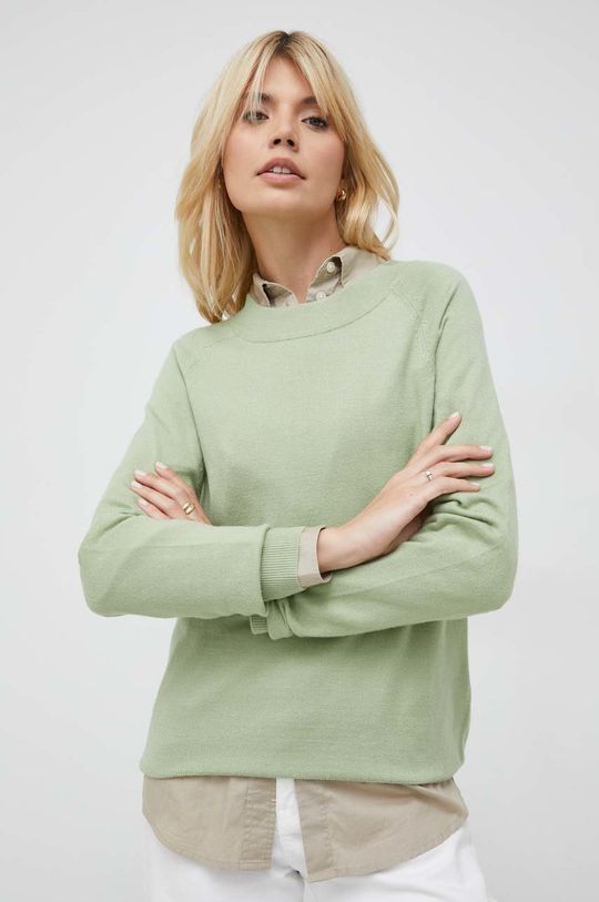 brudny zielony Vero Moda sweter Damski