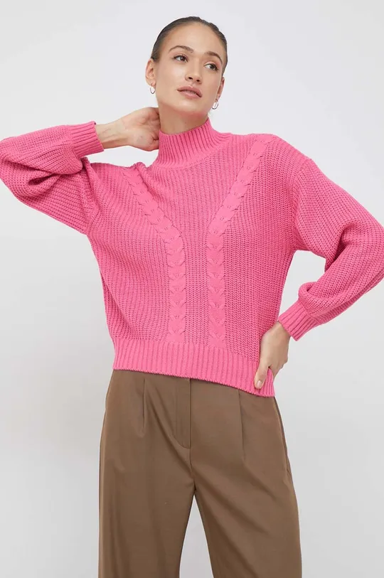 różowy Vero Moda sweter Damski