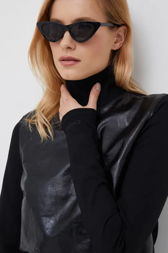 μαύρο Μπλουζάκι Calvin Klein Γυναικεία