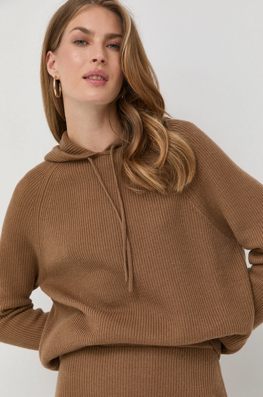 Max Mara Leisure sweter wełniany  100 % Wełna dziewicza