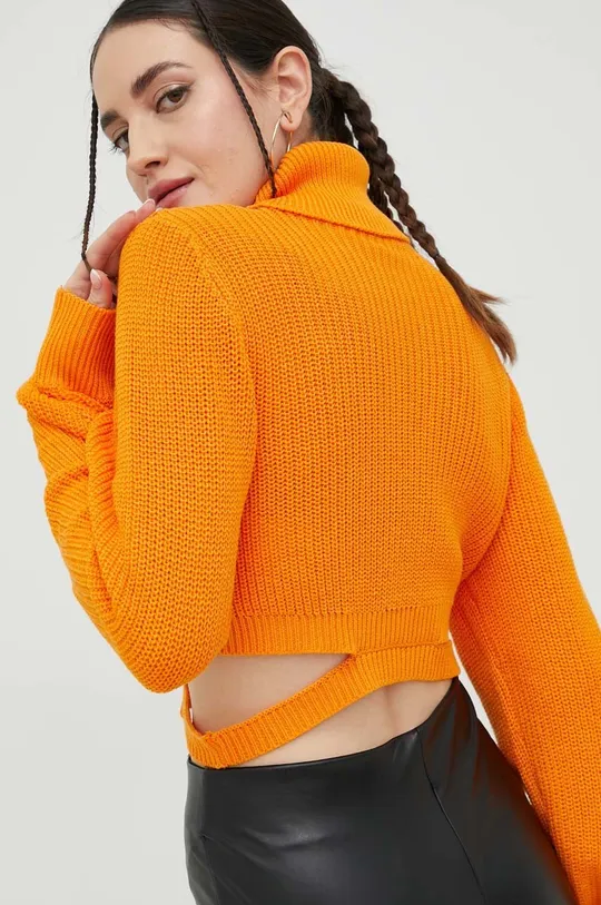 narančasta pulover Noisy May Ženski