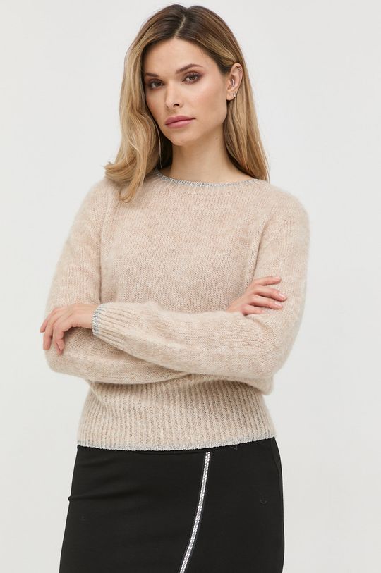 Liu Jo sweter pszeniczny
