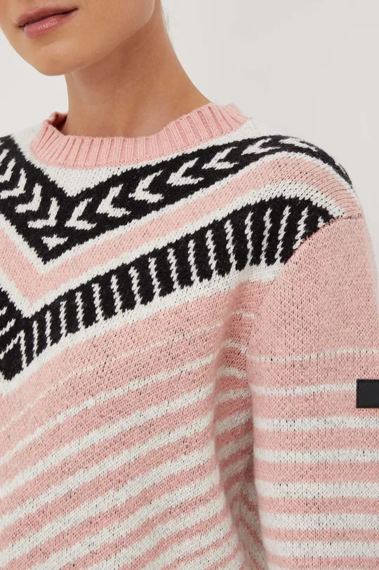 Roxy sweter z domieszką wełny Damski