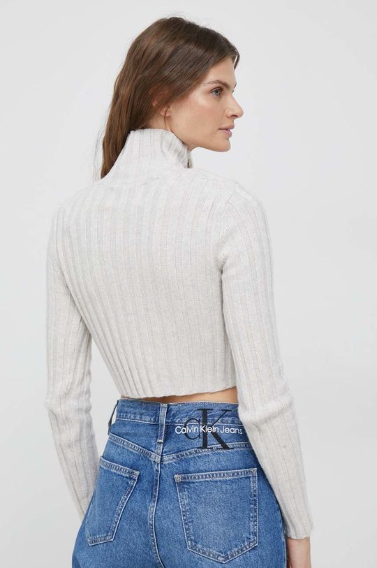 Calvin Klein Jeans pulover din amestec de lana  47% Bumbac, 28% Poliamida, 25% Lana