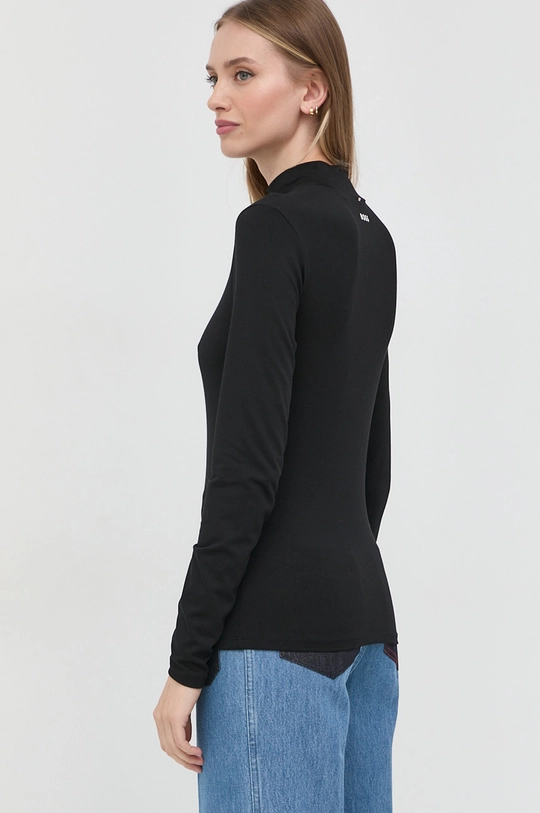 BOSS longsleeve 73 % Modal, 21 % Poliamid z recyklingu, 6 % Elastan