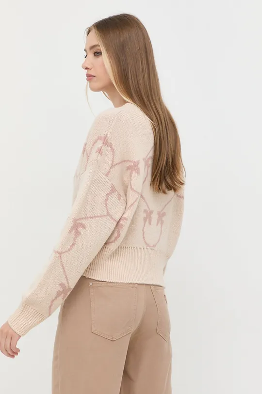 Pinko sweter wełniany 45 % Akryl, 37 % Alpaka, 18 % Wełna