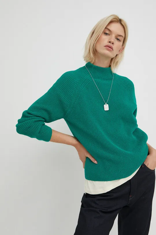 πράσινο Βαμβακερό πουλόβερ Marc O'Polo