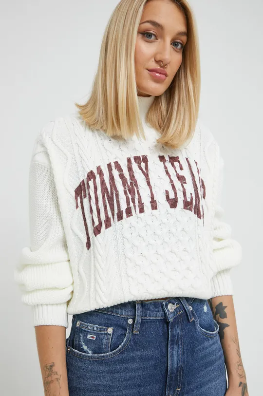 белый Свитер Tommy Jeans