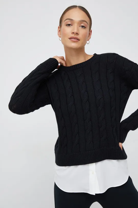 czarny Lauren Ralph Lauren sweter