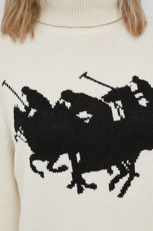 Vlněný svetr Polo Ralph Lauren Kapsuła Creamy Dreamy