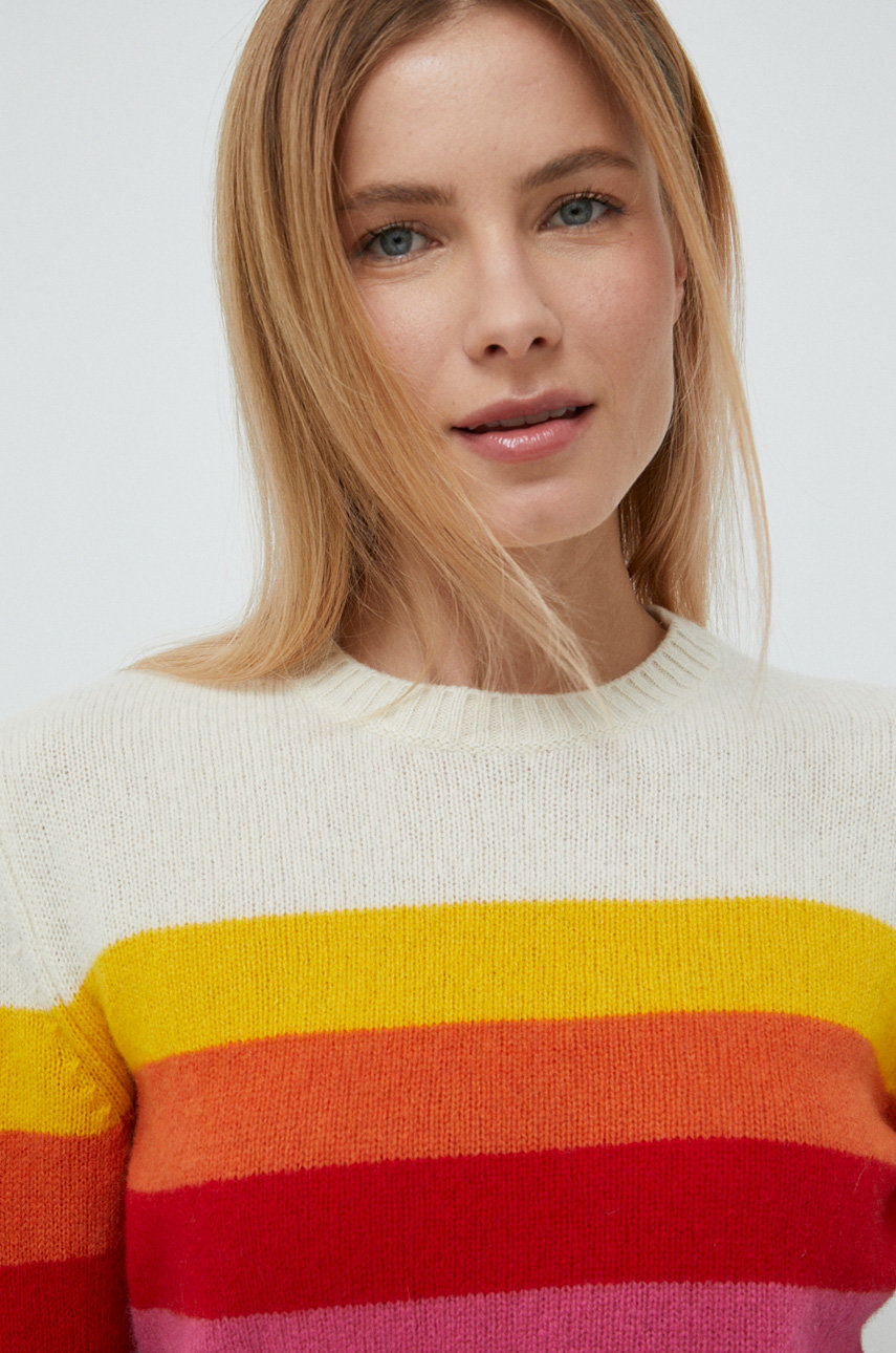 United Colors Of Benetton Kleid Für Den Alltag 3096GV00H Weiß Regular