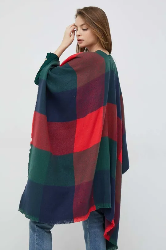 United Colors of Benetton poncho 100 % Akryl