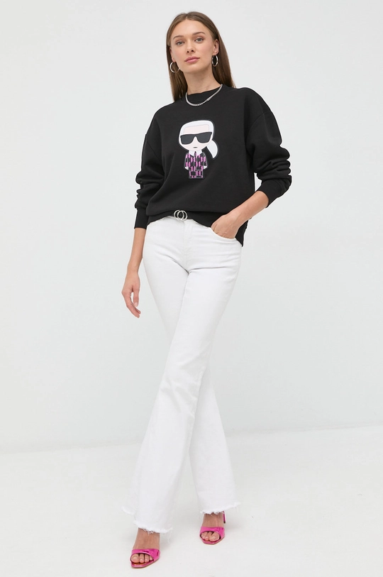 Bluza Karl Lagerfeld črna