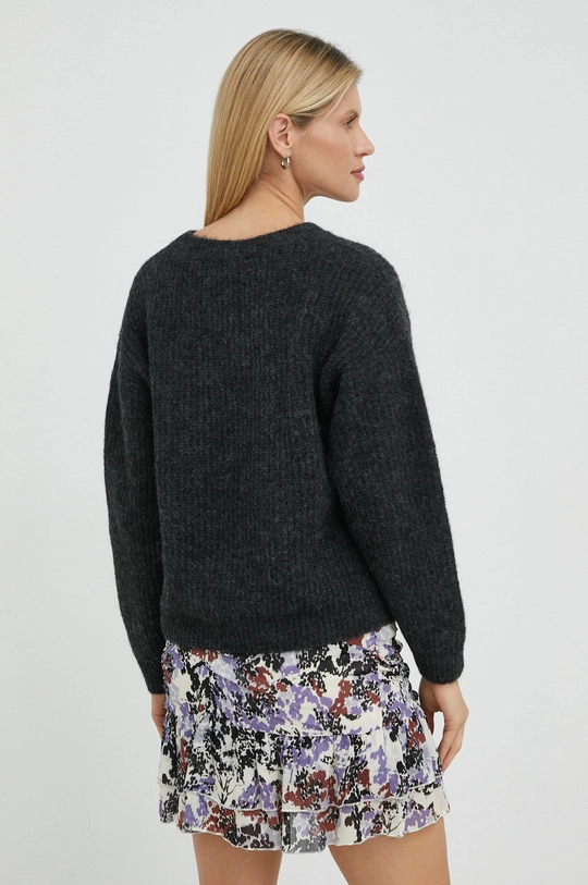 American Vintage sweter z domieszką wełny 35 % Akryl, 31 % Alpaka, 22 % Poliamid, 11 % Wełna, 1 % Elastan