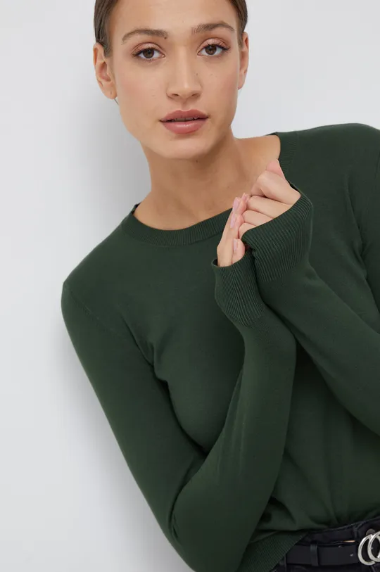 zielony Sisley sweter