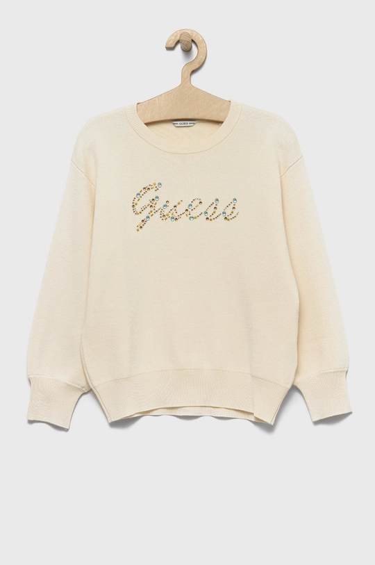 бежевий Дитячий светр Guess Для дівчаток