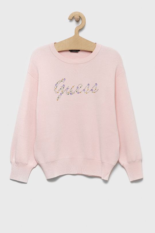 roz Guess pulover copii De fete