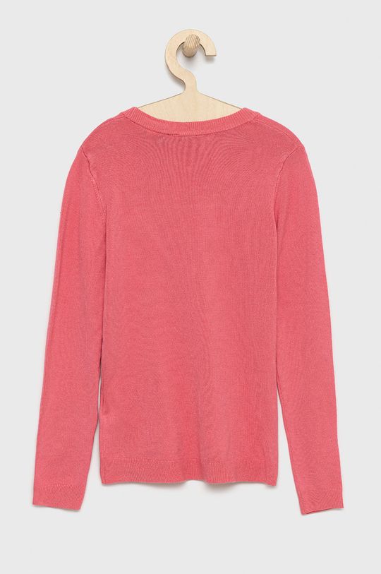 Παιδικό πουλόβερ Guess κόκκινο ροζ