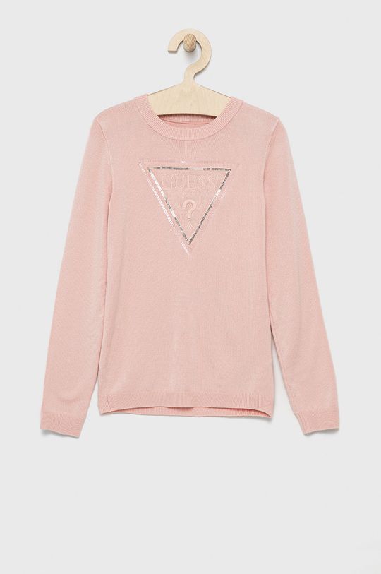 βρώμικο ροζ Παιδικό πουλόβερ Guess Για κορίτσια