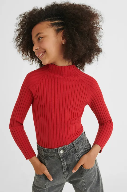 κόκκινο Παιδικό πουλόβερ Mayoral Για κορίτσια