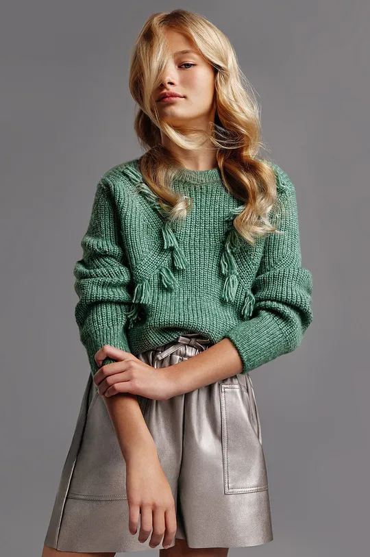 бірюзовий Дитячий светр Mayoral Для дівчаток