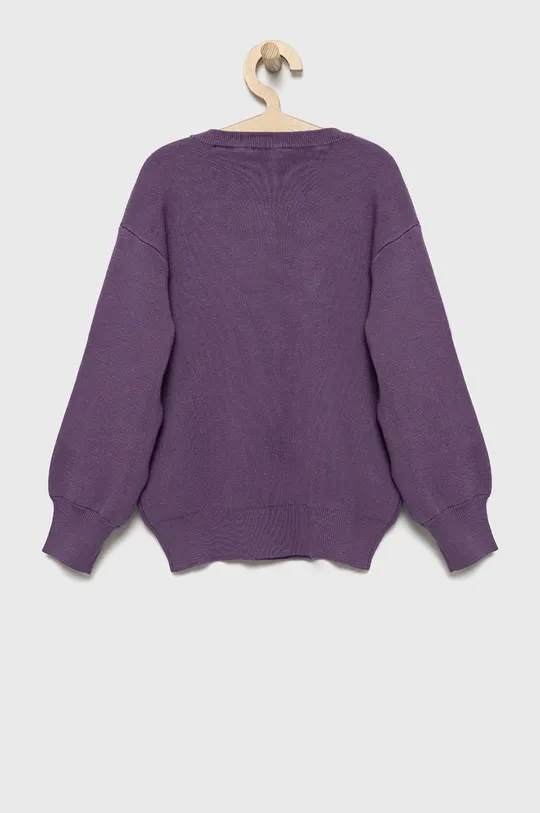 Дитячий светр Guess фіолетовий