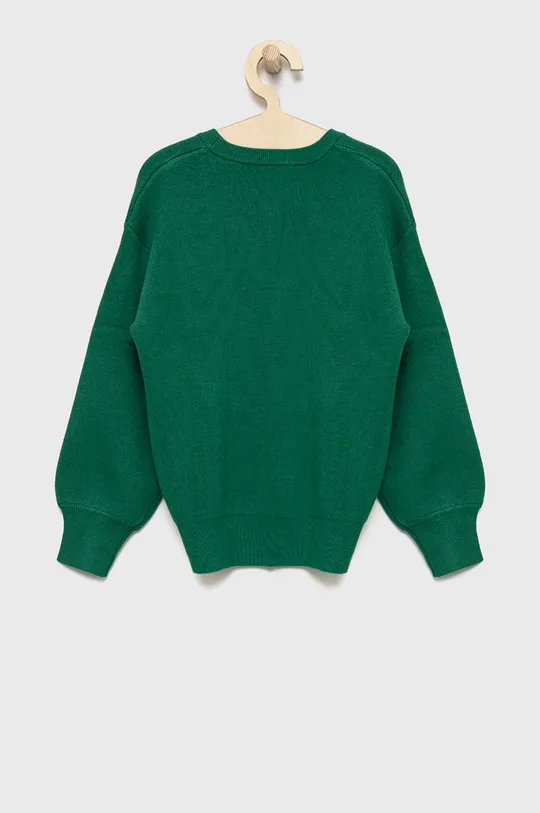 Dječji džemper Guess zelena