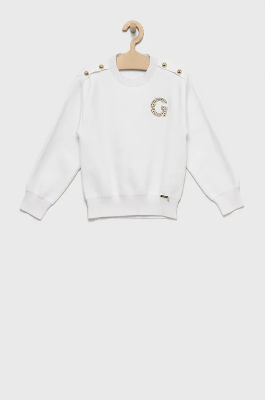λευκό Παιδικό πουλόβερ Guess Για κορίτσια