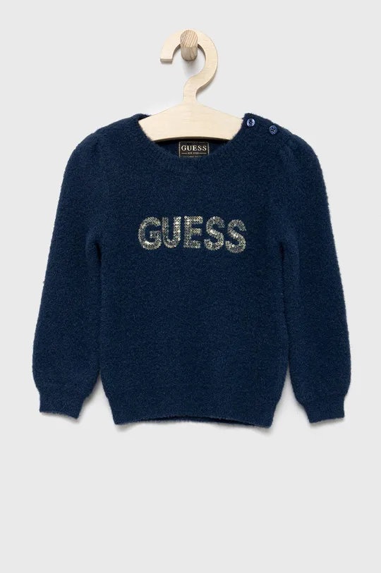 mornarsko modra Otroški pulover Guess Dekliški