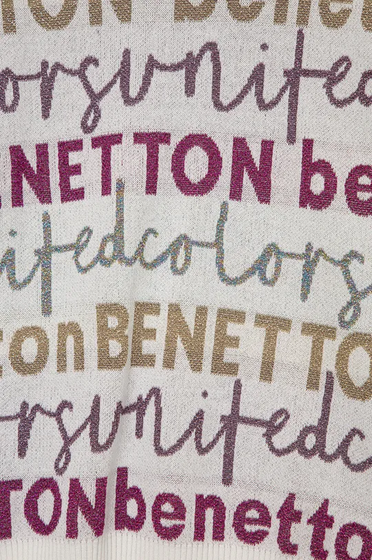 United Colors of Benetton gyerek pulóver  77% pamut, 12% poliészter, 11% poliamid