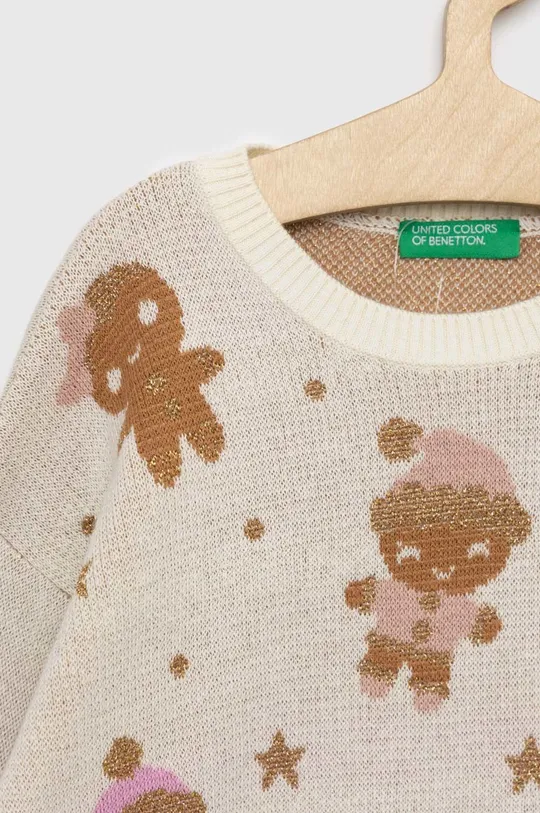Детский свитер United Colors of Benetton  86% Хлопок, 7% Полиамид, 7% Полиэстер