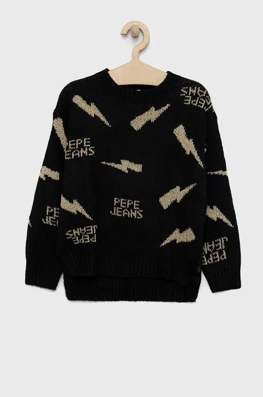 чорний Дитячий светр Pepe Jeans Для дівчаток