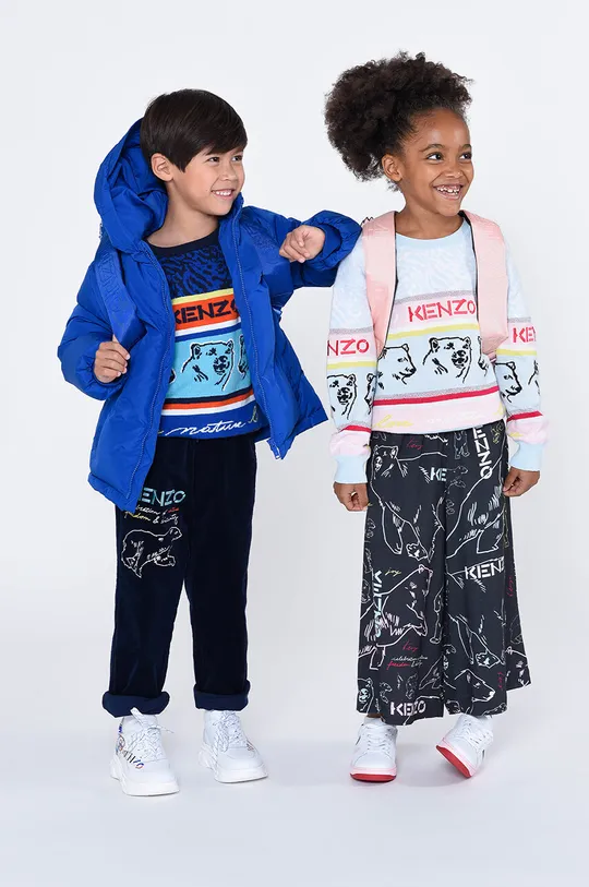 Otroški pulover Kenzo Kids modra