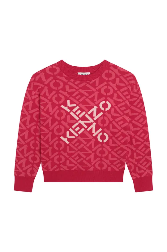 рожевий Дитячий светр Kenzo Kids Для дівчаток