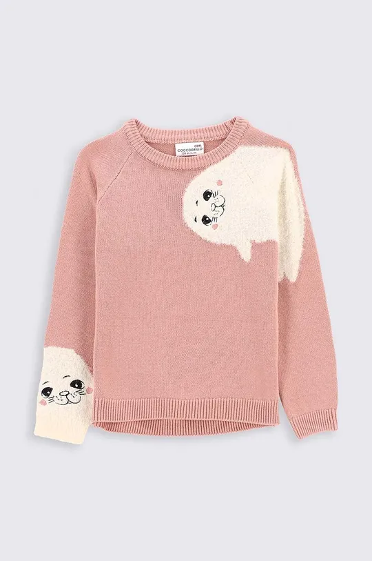 ροζ Παιδικό πουλόβερ Coccodrillo Για κορίτσια