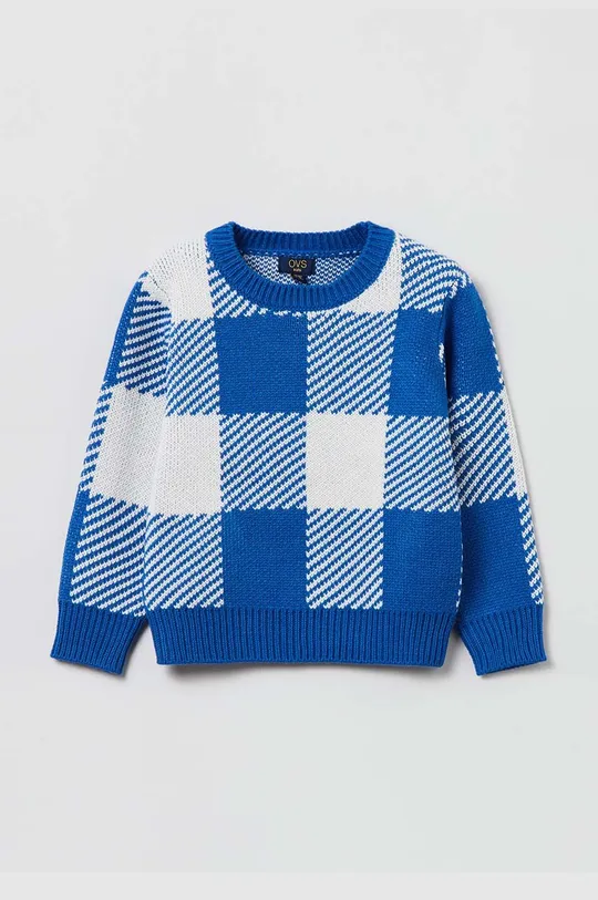 niebieski OVS sweter dziecięcy Dziewczęcy