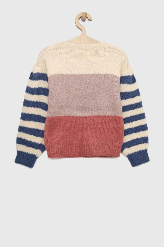 Name it sweter z domieszką wełny dziecięcy niebieski