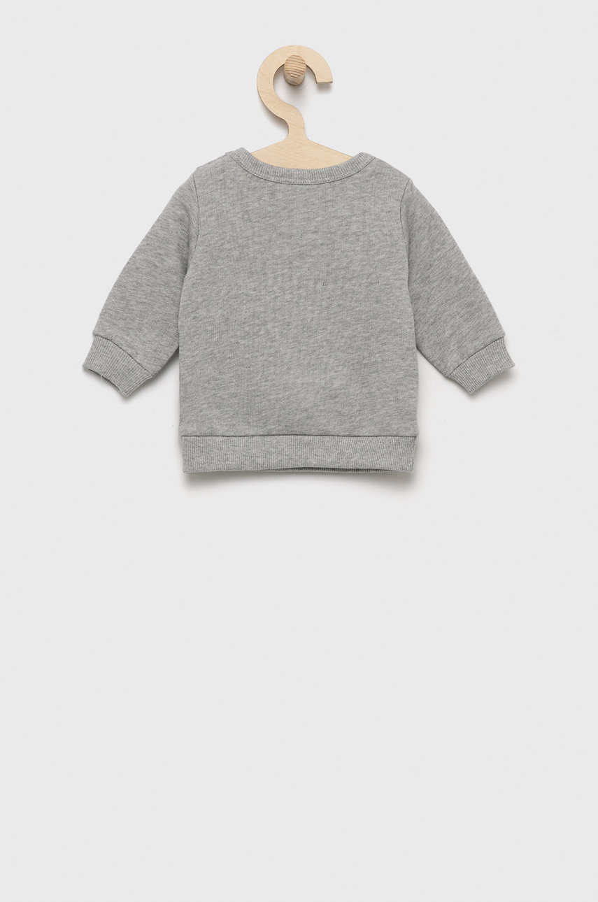 United Colors of Benetton bluza bawełniana dziecięca jasny szary