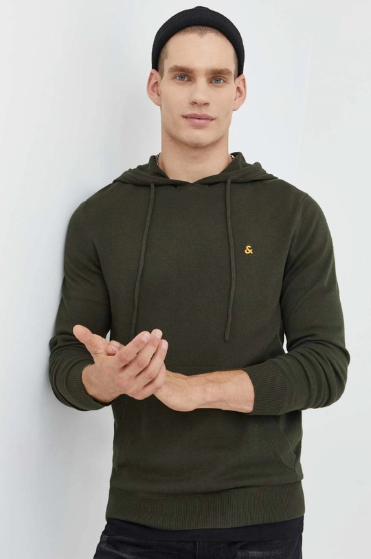 zelená Sveter Jack & Jones Pánsky