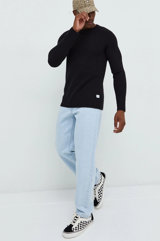 Jack & Jones sweter czarny