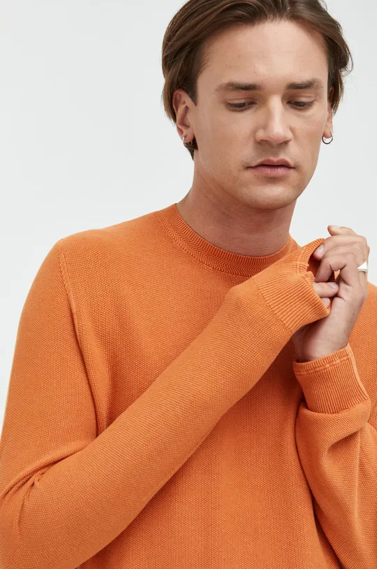 помаранчевий Бавовняний светер Tom Tailor Чоловічий