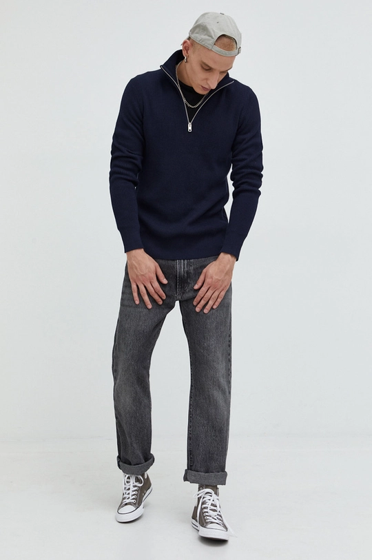 Premium by Jack&Jones sweter granatowy